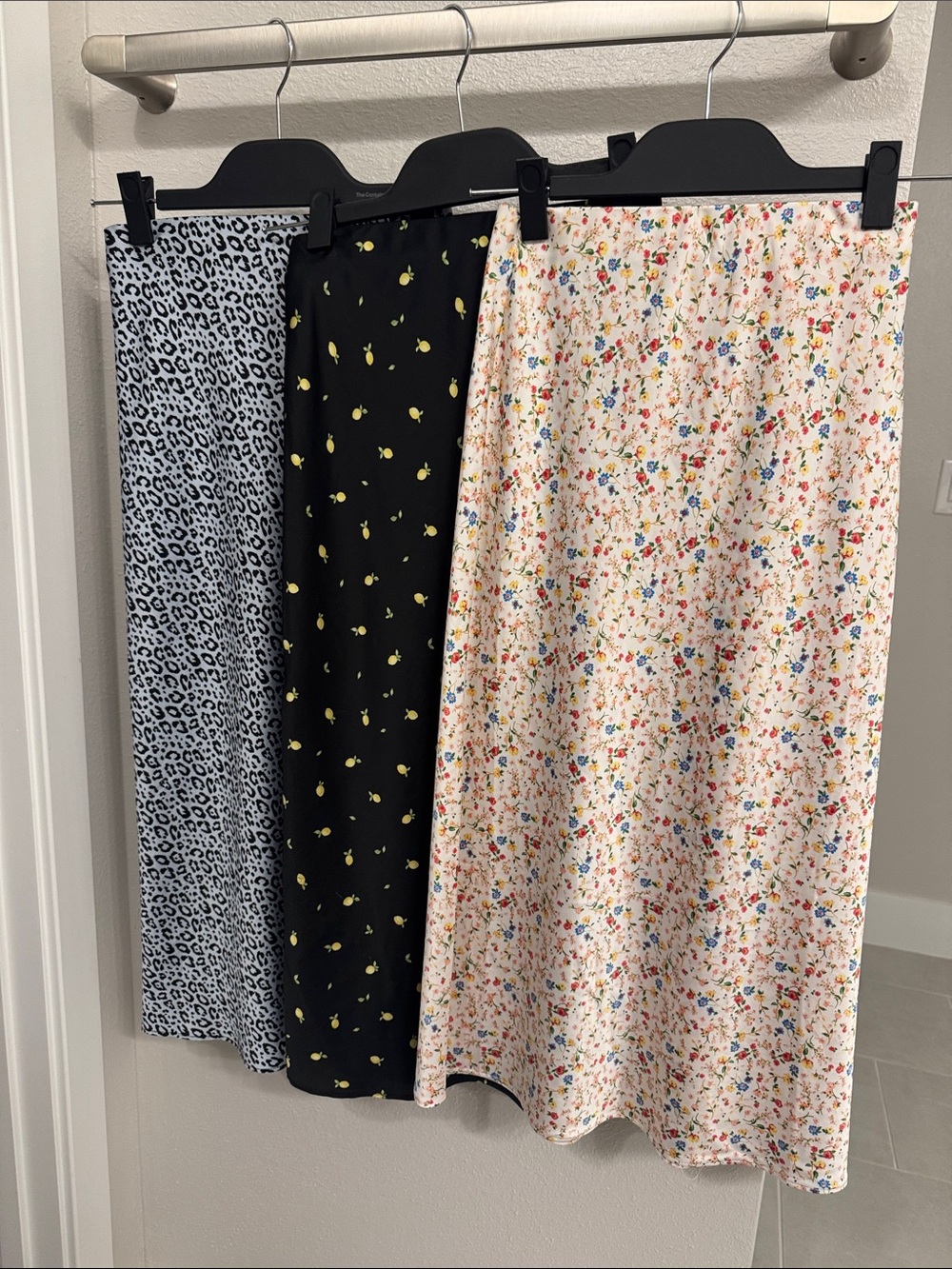 Francesca’s Midi Skirt Trio - cheetah, lemons, and floral